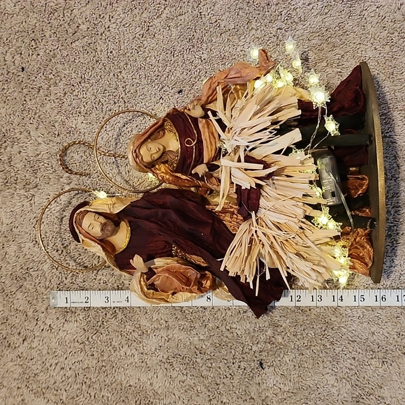 Baby Jesus Nativity figurines statue 16" - Picture 16 of 17